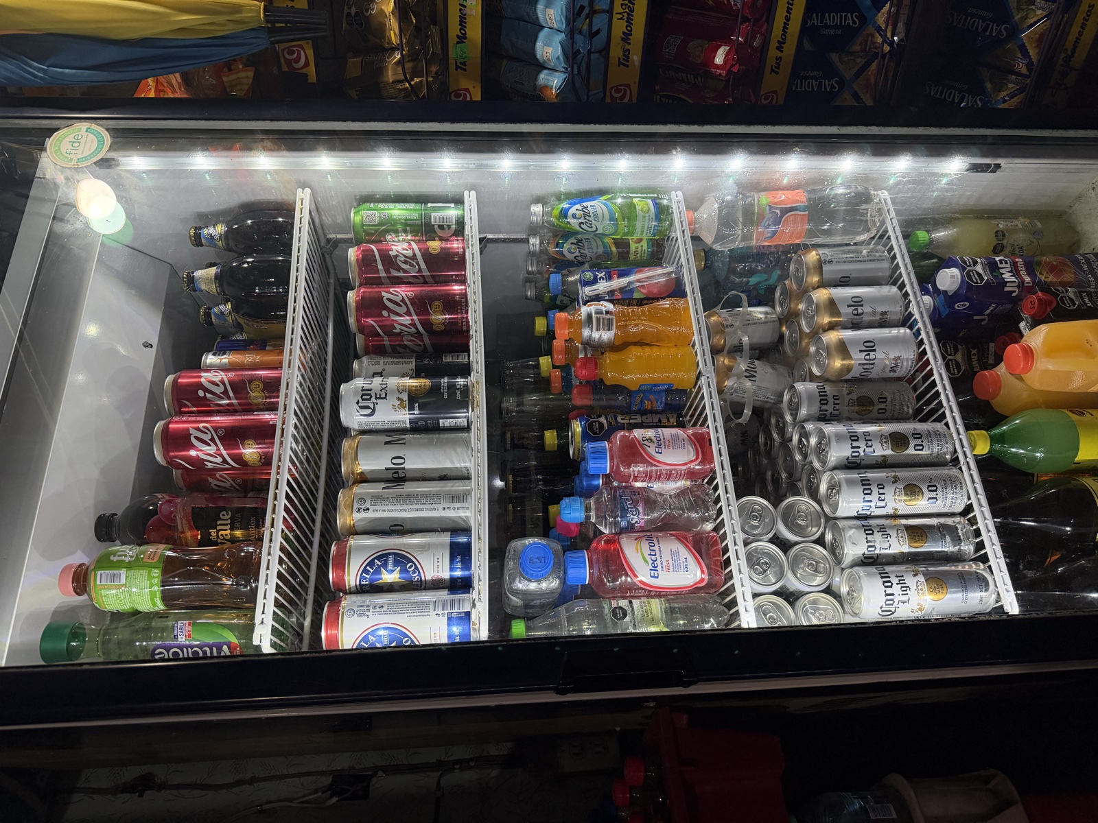 Interior de la tienda