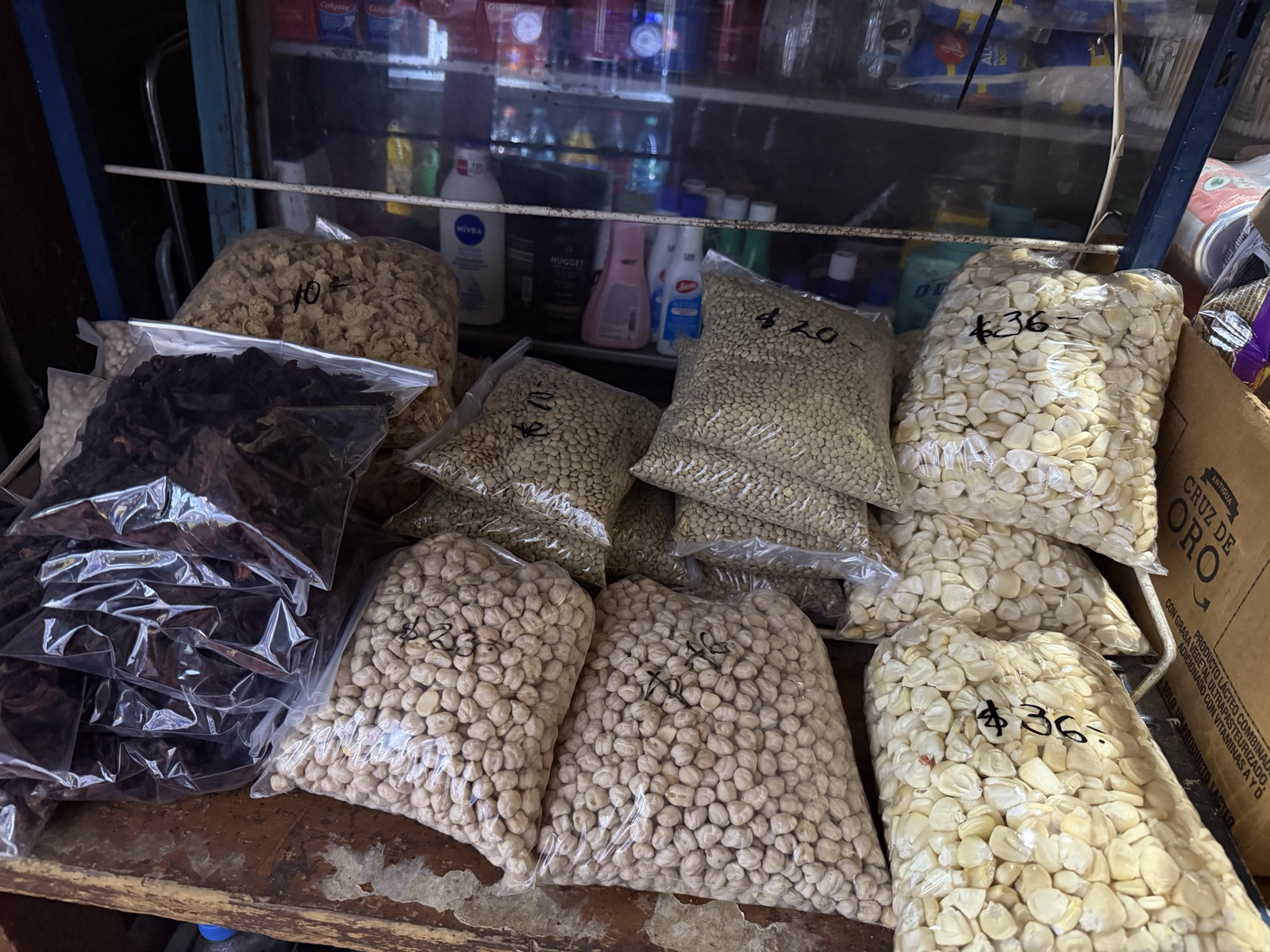 Interior de la tienda